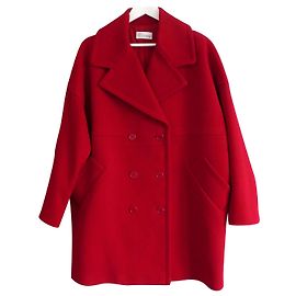 Red Valentino Scarlet Red Coat Red
