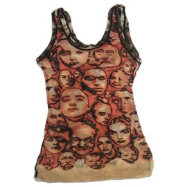 Jean Paul Gaultier-Tops-Multicor