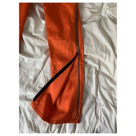 Louis Vuitton-Un pantalon, leggings-Orange