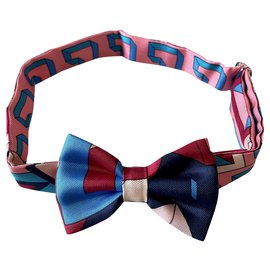 Hermès-Hermès silk bow tie-Other