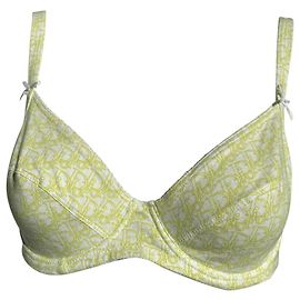 never worn bra lingerie dior monogram White Green
