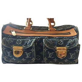 Louis Vuitton Neo Speedy 30 Denim Monogram Light blue