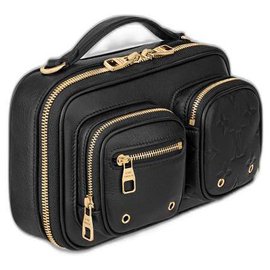 Louis Vuitton-LV Utility crossbody bag new-Black