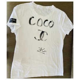 Chanel-Camiseta navideña chanel 2008-Blanco