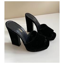 Saint Laurent-Sandals-Black