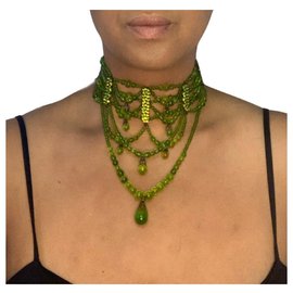 Christian Dior-Necklaces-Green