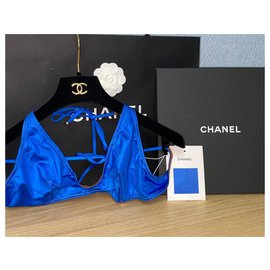 Chanel-Roupa de banho-Azul marinho