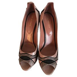 Sergio Rossi Karung platform heels flesh Flesh