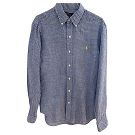 Ralph Lauren Leinenhemd mit neuen kleinen Karos Andere