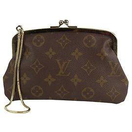 Louis Vuitton Pochette a secchiello Marais con monogramma Kisslock da polso Altro