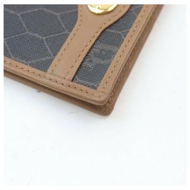 Christian Dior-Ultra Rare Honeycomb Black Monogram Trotter Bifold Men's Wallet-Other