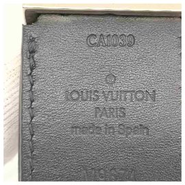 Louis Vuitton-Ceinture en cuir noir Damier Infini Ceinture Boston Reversible 85/34 -Autre