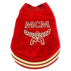 MCM Pull pour chien rouge Varsity Autre