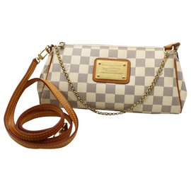 Louis Vuitton-Damier Azur Pochette Eva Crossbody 2way-Other