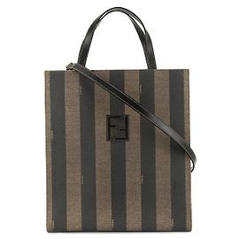 Fendi Mochila FF con rayas pequin en tabaco 3Bolso de mano Otro