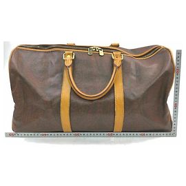 ETRO Bordeaux Paisley Boston Duffle Brown