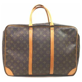 Louis Vuitton-Monogram Sirius 45 Suitcase Soft-Sided Trunk Luggage-Other