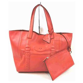 Mulberry Bolsa Maisie com bolsa de couro laranja Outro