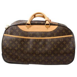 Louis Vuitton-Monogram Eole 50 Convertible Duffle Rolling Suitcase Luggage-Other