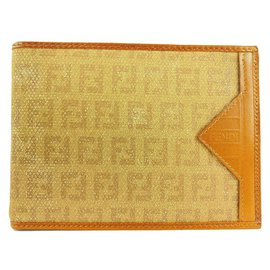 Fendi-FF Monogram Logo Men's Bifold Wallet 37F1117-Other