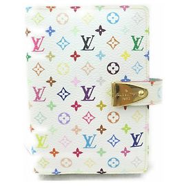 Louis Vuitton Multicolor Monogram White Agenda CoverPaltonaire Other
