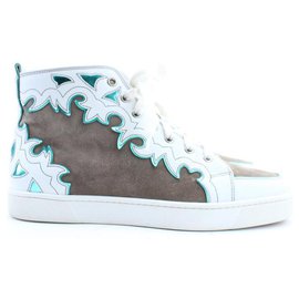 Christian Louboutin-Arizona High Top Sneaker Men's 40.5 16clr0208R-Other