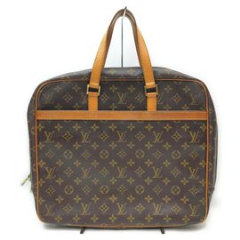 Louis Vuitton-Monogram Porte-Documents Pegase Attache Briefcase Bag-Other