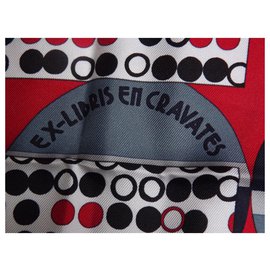 Hermès-EX LIBRIS EN CRAVATES-Multicolore
