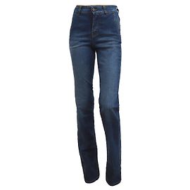 Atelier Notify High Rise Opium Tailored Leg Straight Leg Medium Blue Jeans Size XS 34 Azul