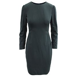 Zac Posen Abito nero classico con maniche lunghe Nero