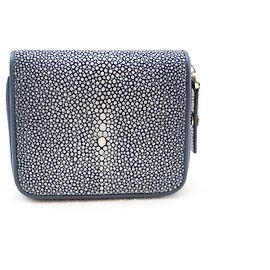 Autre Marque Royal blue stingray wallet Light blue