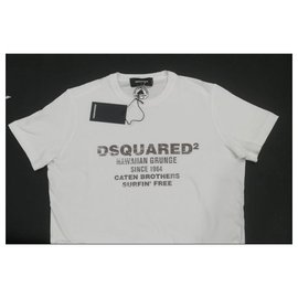 Dsquared2-Tees-White