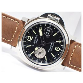 Panerai-PANERAI Luminor GMT Automatic Acciaio 44 MM PAM01088 Mens-Black