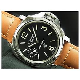 Panerai-PANERAI Luminor Marina logo Acciaio PAM01005 Mens-Black