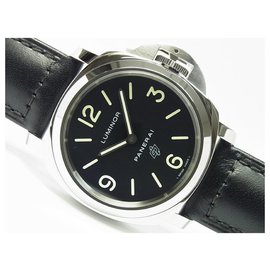 Panerai-PANERAI Luminor Base logo Acciaio PAM01000 Mens-Black