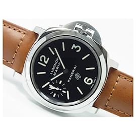 Panerai-PANERAI Luminor Marina logo PAM00005 Serie N para hombre-Negro