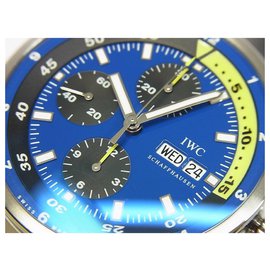 IWC-IWC Aquatimer Chrono Cousteau Divers IW378203 Limited Mens-Blue