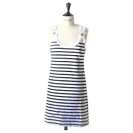 Autre Marque Robe de plage JPG Sailor blanche en coton L Blanc