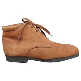 Tod's Wildlederstiefel hellbraun 43,5 Hellbraun