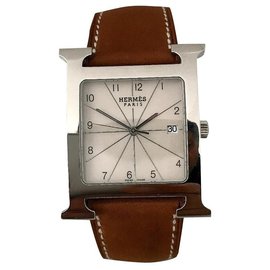 Hermès Relógios de quartzo Branco