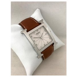 Hermès-Relojes de cuarzo-Blanco