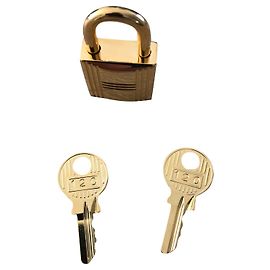 Cadenas hermès acier doré neuf 2 clefs et dustbag Bijouterie dorée