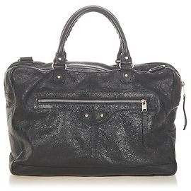 Borsa da lavoro classica Mini Folder nera di Balenciaga Nero