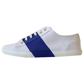Chanel Tênis Branco Azul