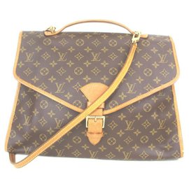 Louis Vuitton-Monogram Beverly Briefcase with Strap Ivy Bel-air-Other