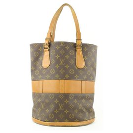 Louis Vuitton-Monogram Marais Bucket GM Tote Bag-Other