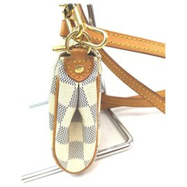 Louis Vuitton-Damier Azur Pochette Eva Crossbody 2WAY bag-Other