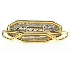 Versace Gold Messing gefüttert Ring Namensschild Knöchel Andere