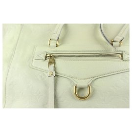 Louis Vuitton-Ivory Monogram Lumineuse PM 2way Convertible Zip Tote Bag-Other