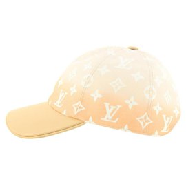 Louis Vuitton-Large Peach Mist By the Pool Gradient Cap Ou Pas Baseball Cap Hat 937l-Other
